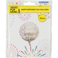 5 PACK of Korbond Happy Birthday Balloon 15g