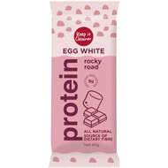 5 PACK of Keep It Cleaner Egg White Protein Rocky Road Bar 40g