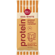 5 PACK of Keep It Cleaner Egg White Protein Peanut Butter Caramel Bar 40g