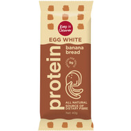 5 PACK of Keep It Cleaner Egg White Protein Banana Bread Bar 40g