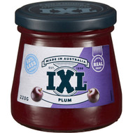 5 PACK of Ixl Plum Jam 50% Less Sugar 220g