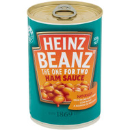 5 PACK of Heinz Baked Beans Ham Sauce 300g