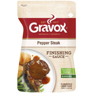 5 PACK of Gravox Finishing Sauce Pepper Steak 165g