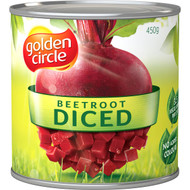 5 PACK of Golden Circle Beetroot Diced 450g