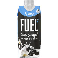 5 PACK of Fuel10k Protein Liquid Breakfast Drink Vanilla 330ml