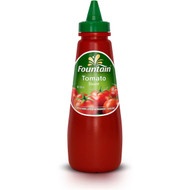 5 PACK of Fountain Tomato Sauce Squeeze 500ml