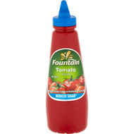 5 PACK of Fountain Tomato Sauce Reduced Sugar 500ml