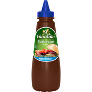 5 PACK of Fountain Barbecue Sauce Sauce Reduced Sugar 500ml