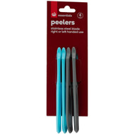 5 PACK of Essentials Utensil Plastic Peeler 4 pack