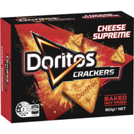 5 PACK of Doritos Crackers Cheese Supreme 160g