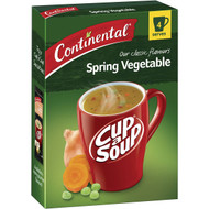 5 PACK of Continental Cup A Soup Classic Spring Vegetable 4 pack