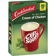 5 PACK of Continental Cup A Soup Classic Cream Of Chicken 75g
