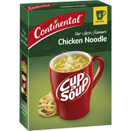 5 PACK of Continental Cup A Soup Classic Chicken Noodle 4 pack