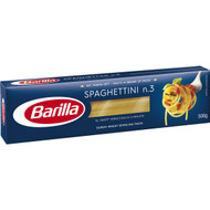 5 PACK of Barilla Spaghetti Spaghettini Pasta No 3 500G
