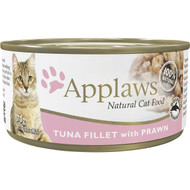 5 PACK of Applaws Cat Food Tuna & Prawn 70g