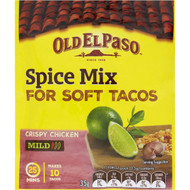 5 PACK of Old El Paso Mexican Crispy Chicken Spice Mix 35g