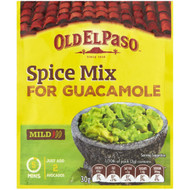 5 PACK of Old El Paso Mexican Guacamole Spice Mix 30g