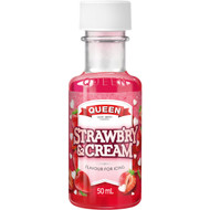 5 PACK of Queen Strawberry & Cream Flavour For Icing 50ml