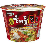 5 PACK of Paldo Dosirac Spicy Seafood Noodles King Cup 110g