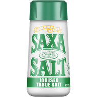 5 PACK of Saxa Iodised Table Salt  125g