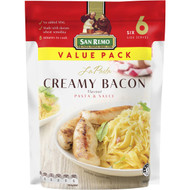 5 PACK of San Remo La Pasta Creamy Bacon 160g