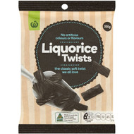 5 PACK of WW Liquorice Twists Black 300g