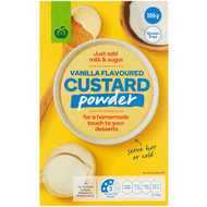 5 PACK of WW Vanilla Custard Powder  300g