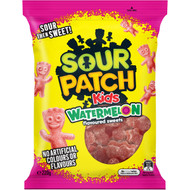 5 PACK of The Natural Confectionery Co. Sour Patch Watermelon 220g bag