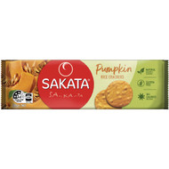 5 PACK of Sakata Rice Crackers Pumpkin 90g