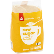 5 PACK of Essentials Raw Sugar 2kg
