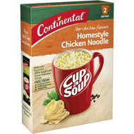 5 PACK of Continental Homestyle Chicken Noodle 2 pack