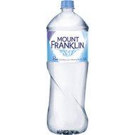 5 PACK of Mount Franklin Still Water Bottle 1.5l