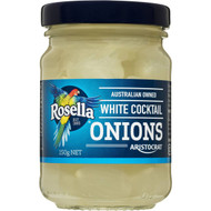 5 PACK of Rosella Aristocrat Onions Cocktail White 150g