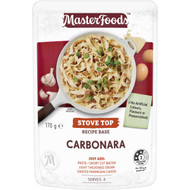 5 PACK of Masterfoods Carbonara Recipe Base 170g