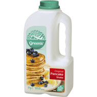 5 PACK of Green's Pancake Mix Original Shake 375g