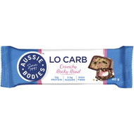 5 PACK of Aussie Bodies Protein Fx Lo Carb Bar Rocky Road 40g