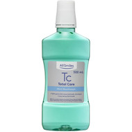 5 PACK of All Smiles Total Care Mint Mouthwash 500ml