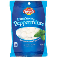 5 PACK of Dollar Sweets Peppermints Extra Strong 150g bag