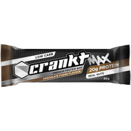 5 PACK of Crankt Max Premium Protein Bar Chocolate Fudge 60g