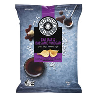 5 PACK of Red Rock Deli Potato Chips Sea Salt & Balsamic Vinegar 165g