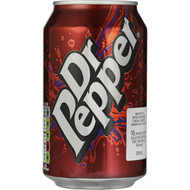 5 PACK of Dr Pepper Cola Drinks 330ml
