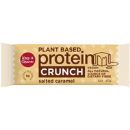 5 PACK of Keep It Cleaner Plant Based Protein Crunch Salted Caramel Bar 40g