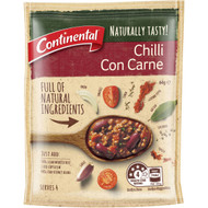 5 PACK of Continental Naturally Tasty Recipe Base Chilli Con Carne 64g