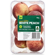 5 PACK of WW White Flesh Peach 750g