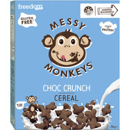 5 PACK of Messy Monkey Messy Monkeys Cereal Choch Crunch 240g