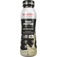 5 PACK of Musashi High Protein Shake Creamy Vanilla 375ml