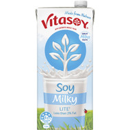 5 PACK of Vitasoy Soy Milky Lite 1l