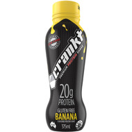 5 PACK of Crankt Hplc Protein Shake Banana 375ml