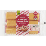 5 PACK of WW Mini Jam Sponge Rolls 6 pack