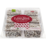 5 PACK of WW Lamingtons Jam Filled 6 pack